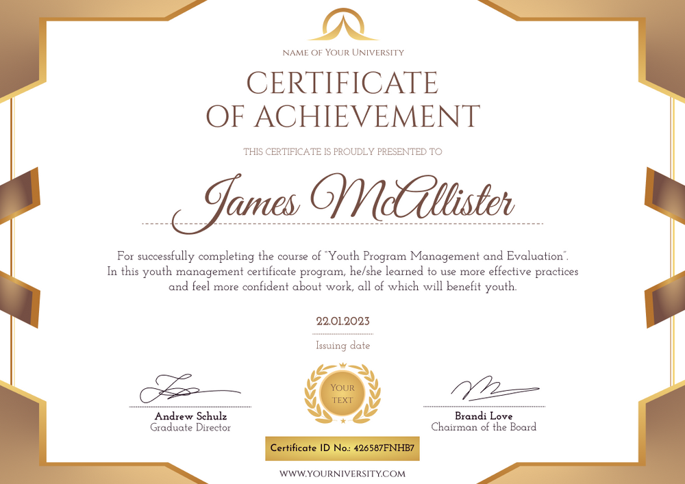 brown professional certificate of course landscape 12863