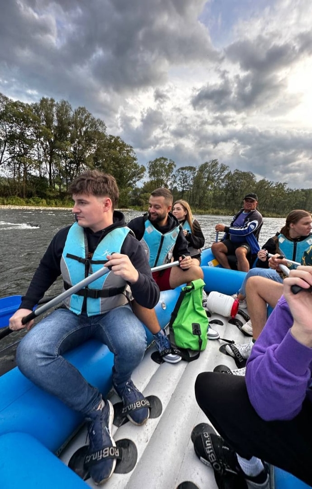 Nothing like a 4-hour rowing session down the river