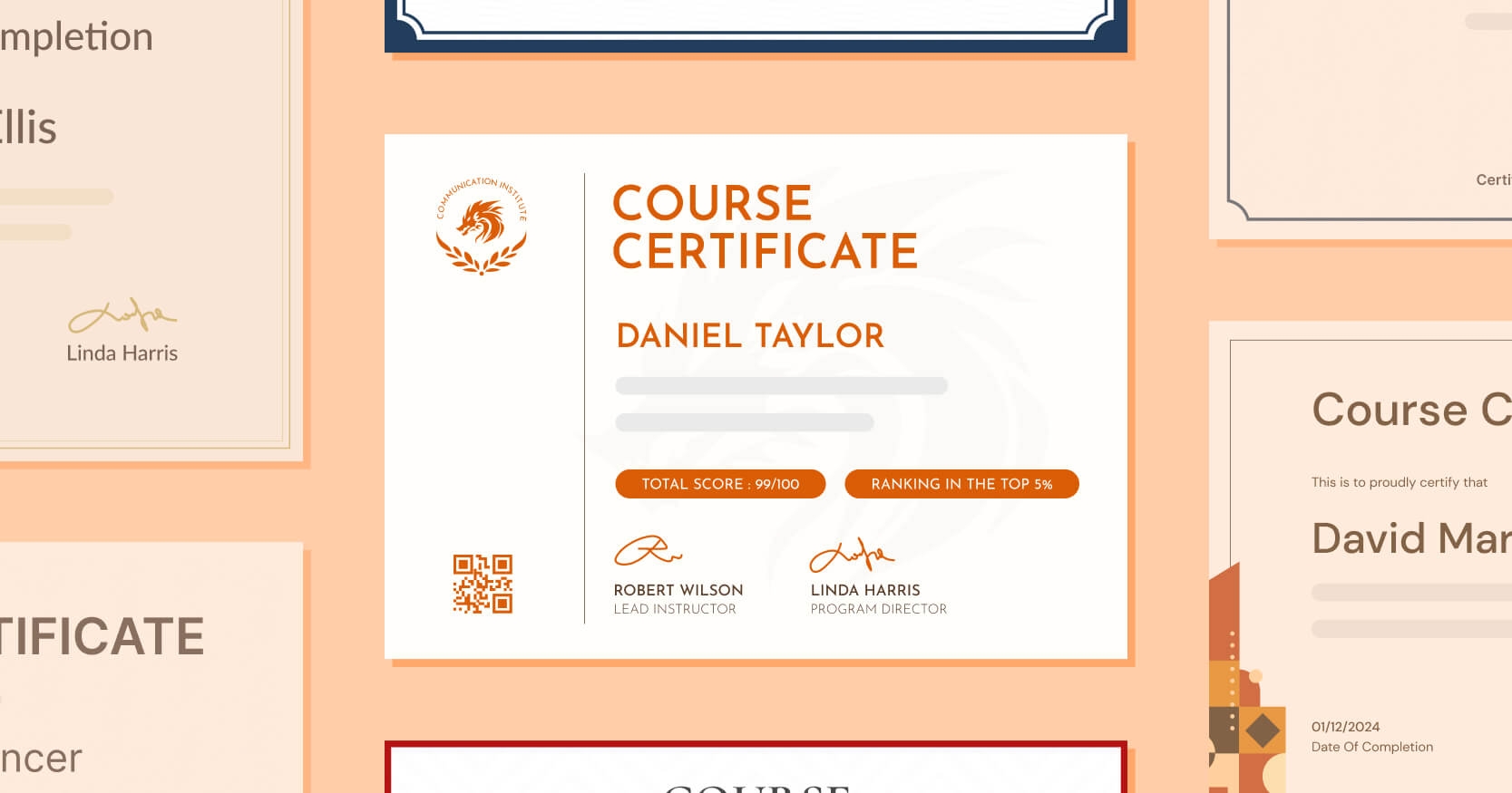 15 Course Certificate Templates to Get for Free cover image