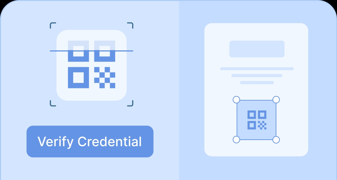 QR codes for certificates