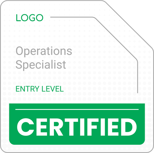 Download Free Simple & Plain Recognition Badge Template.png