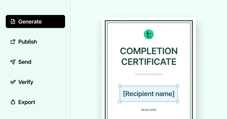 How to Automatically Generate Teachable Certificates? cover image
