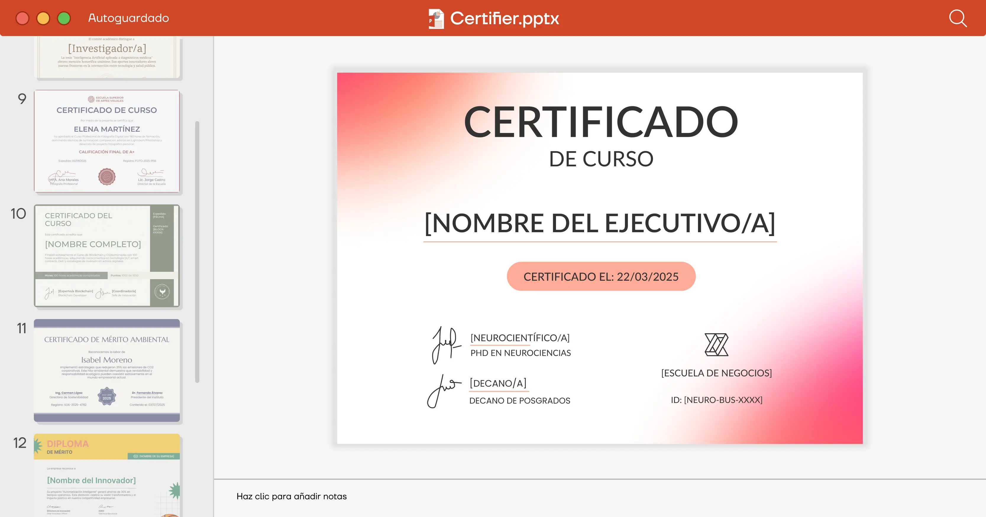 15 diplomas para editar en PowerPoint gratis 2025 cover image
