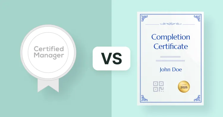 LMS Certificates and LMS Badges vs Digital Credentialing Software cover image