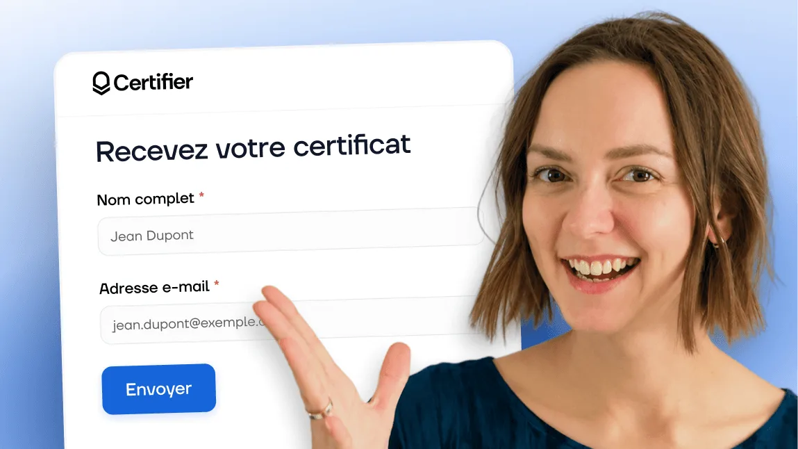 Certifier propose désormais ses propres formulaires