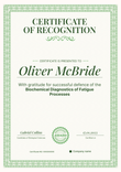 Ceremonial and formal recognition certificate template portrait