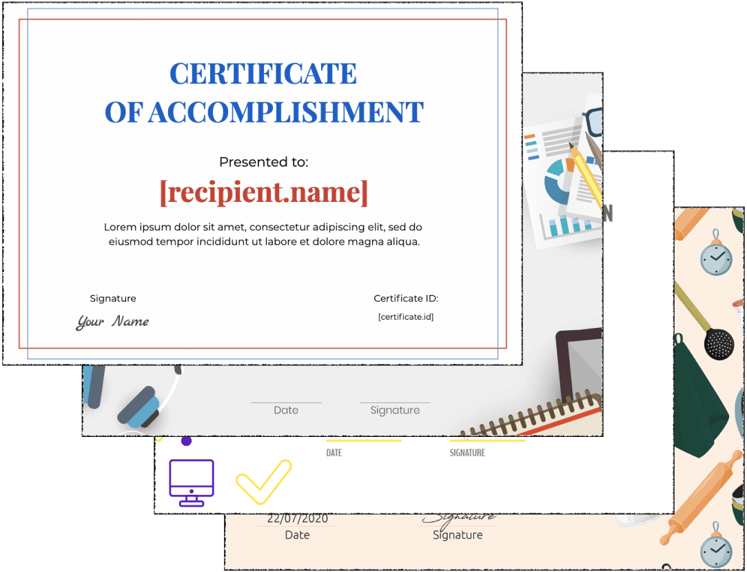 Ready-made certificate templates for webinar creators - picture #1