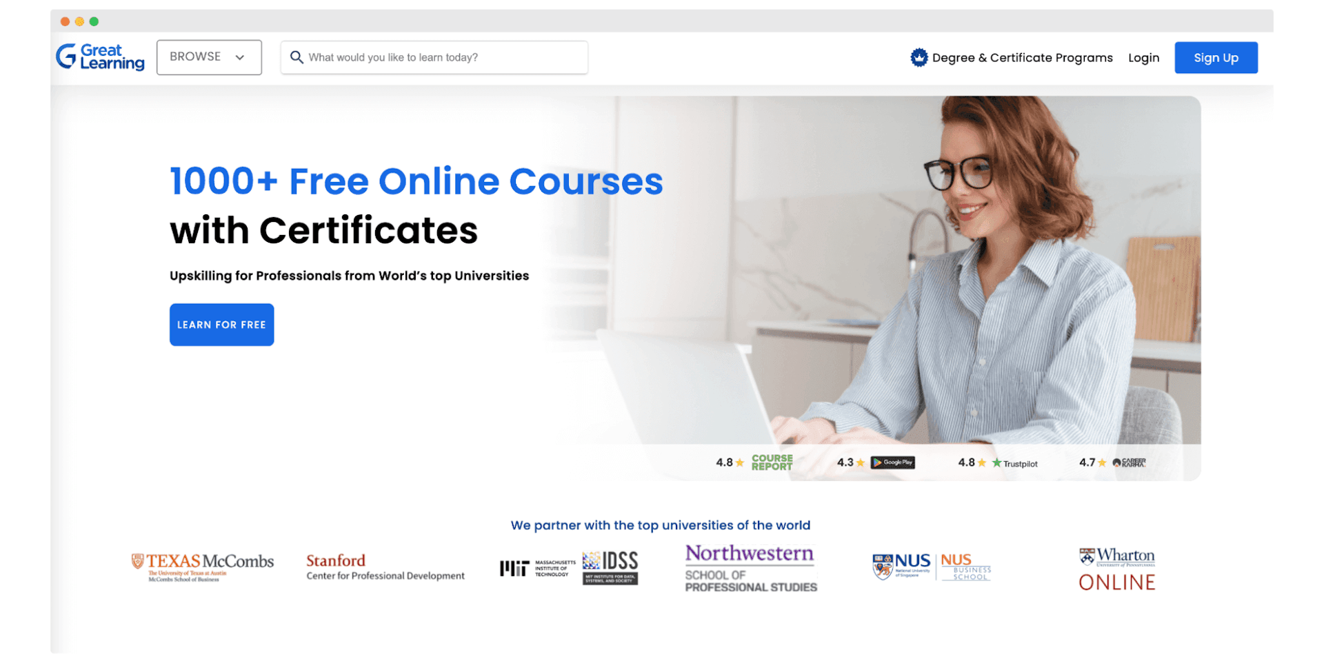 Free Online Courses and Certificate Programs Available for New