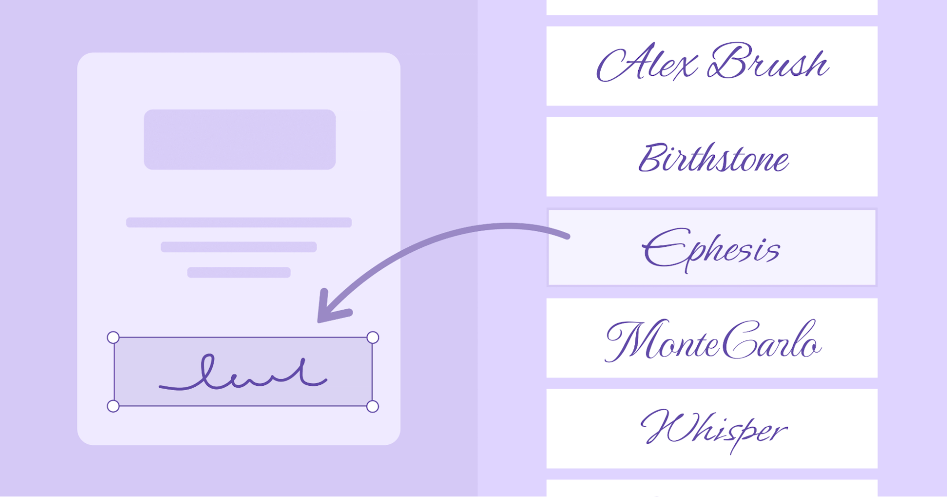 Choosing the signature fonts that look authentic on custom certificates and streamline the signing process.