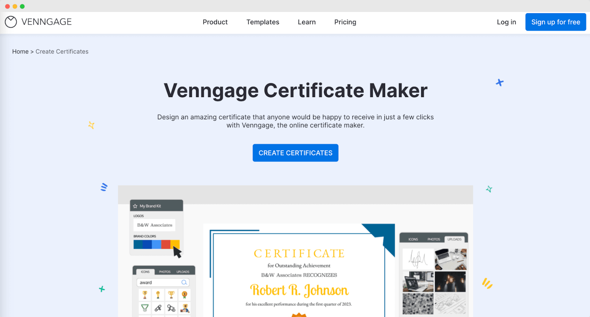 certificate-maker-app_Certifier-blog_Venngage
