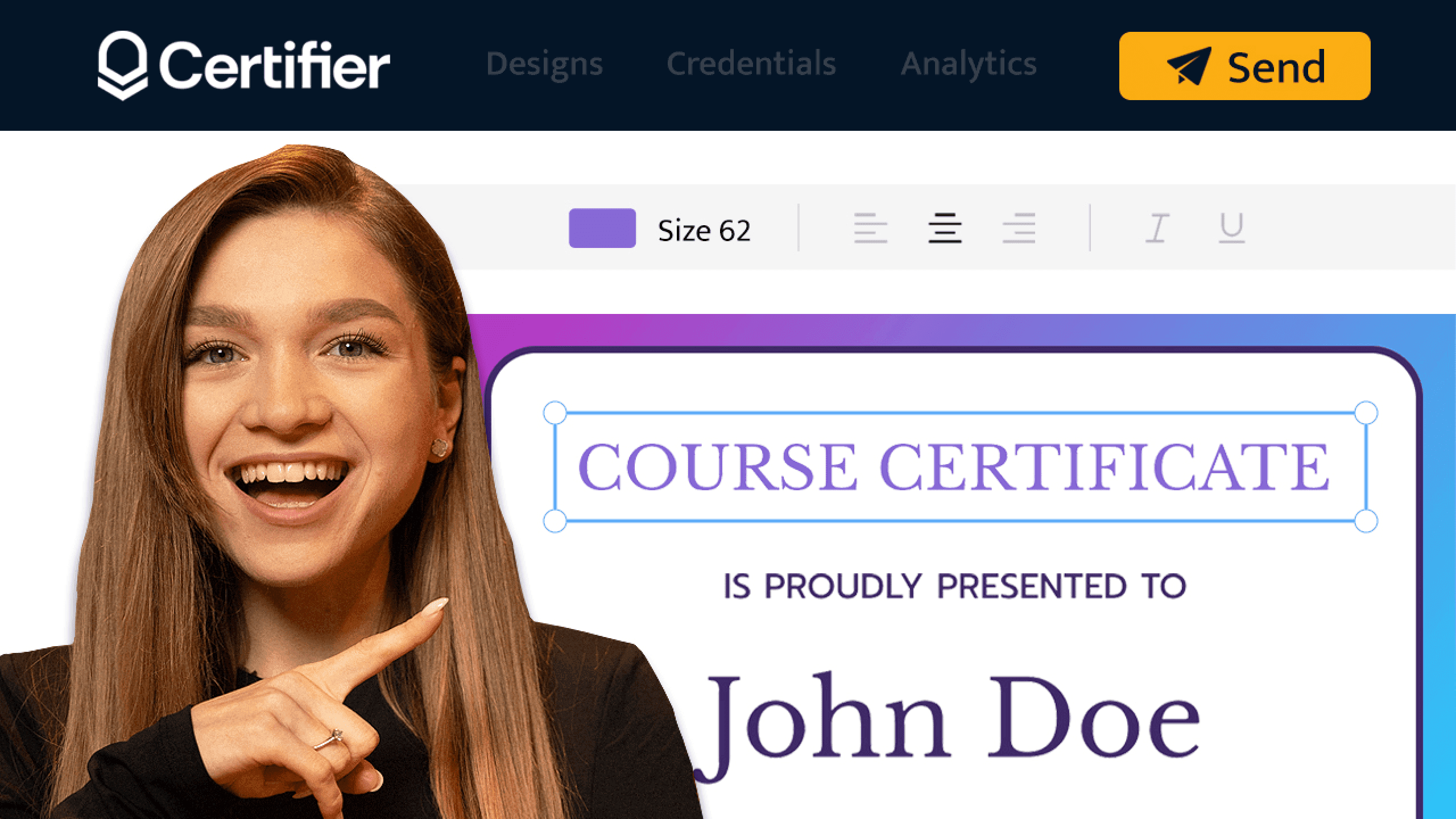 How to Create and Send a Certificate