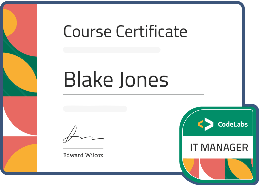 Black Friday CTA certificate