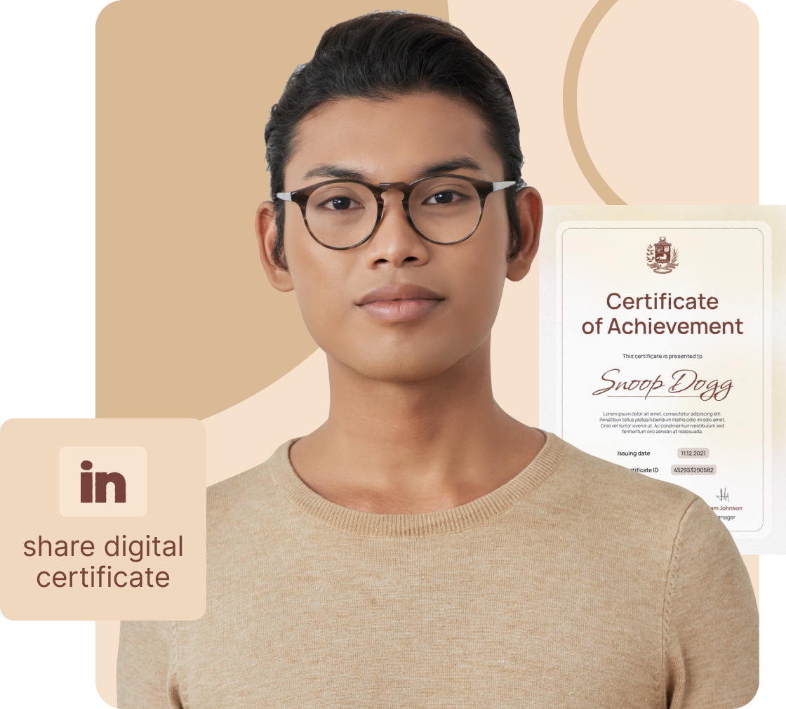 Give winners memorable digital certificates
