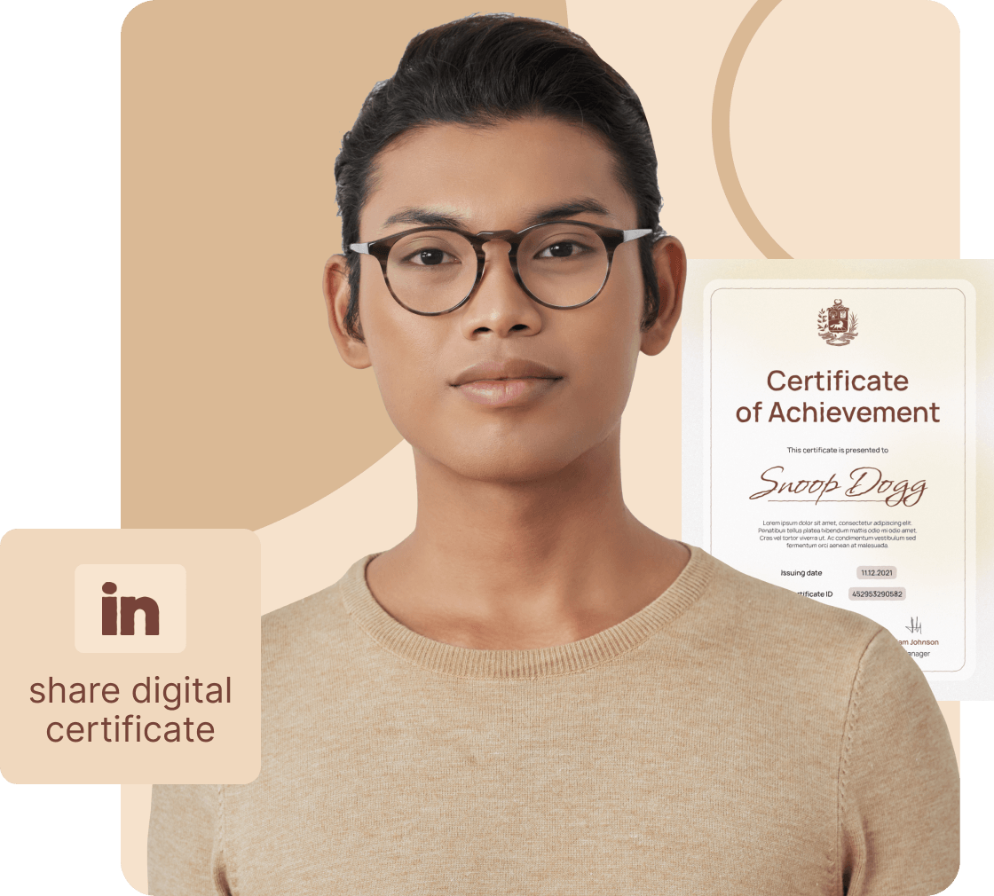 Give winners memorable digital certificates Give winners memorable digital certificates