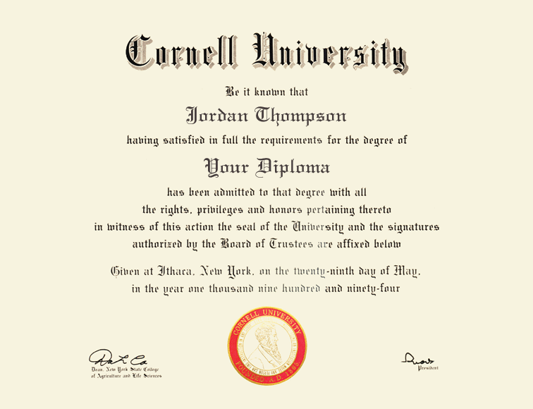 Cornell Uni traditional