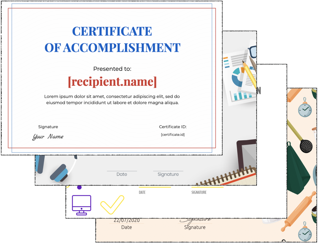 Ready-made certificate templates for webinar creators - picture #1