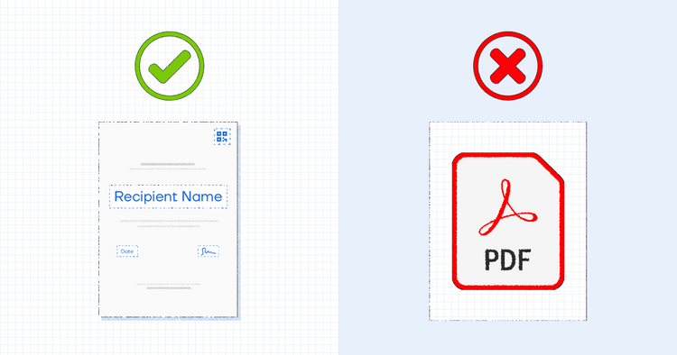 Digital Certificate vs. PDF Certificates: Which is Better? cover image Digital Certificate vs. PDF Certificates: Which is Better? cover image