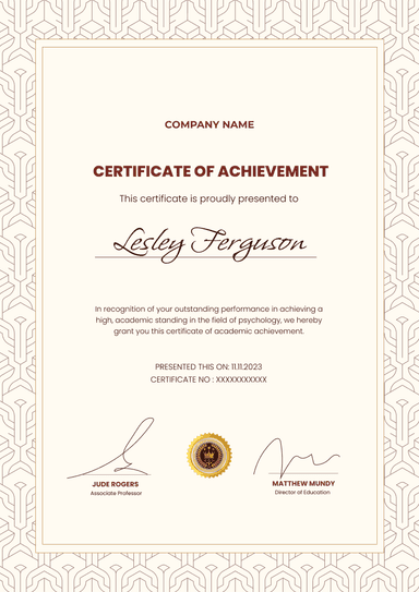 Certificate thumbnail Certificate thumbnail