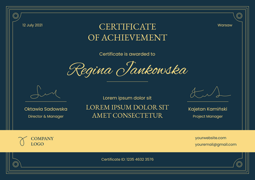 navy blue professional certificate of course landscape 12923 navy blue professional certificate of course landscape 12923