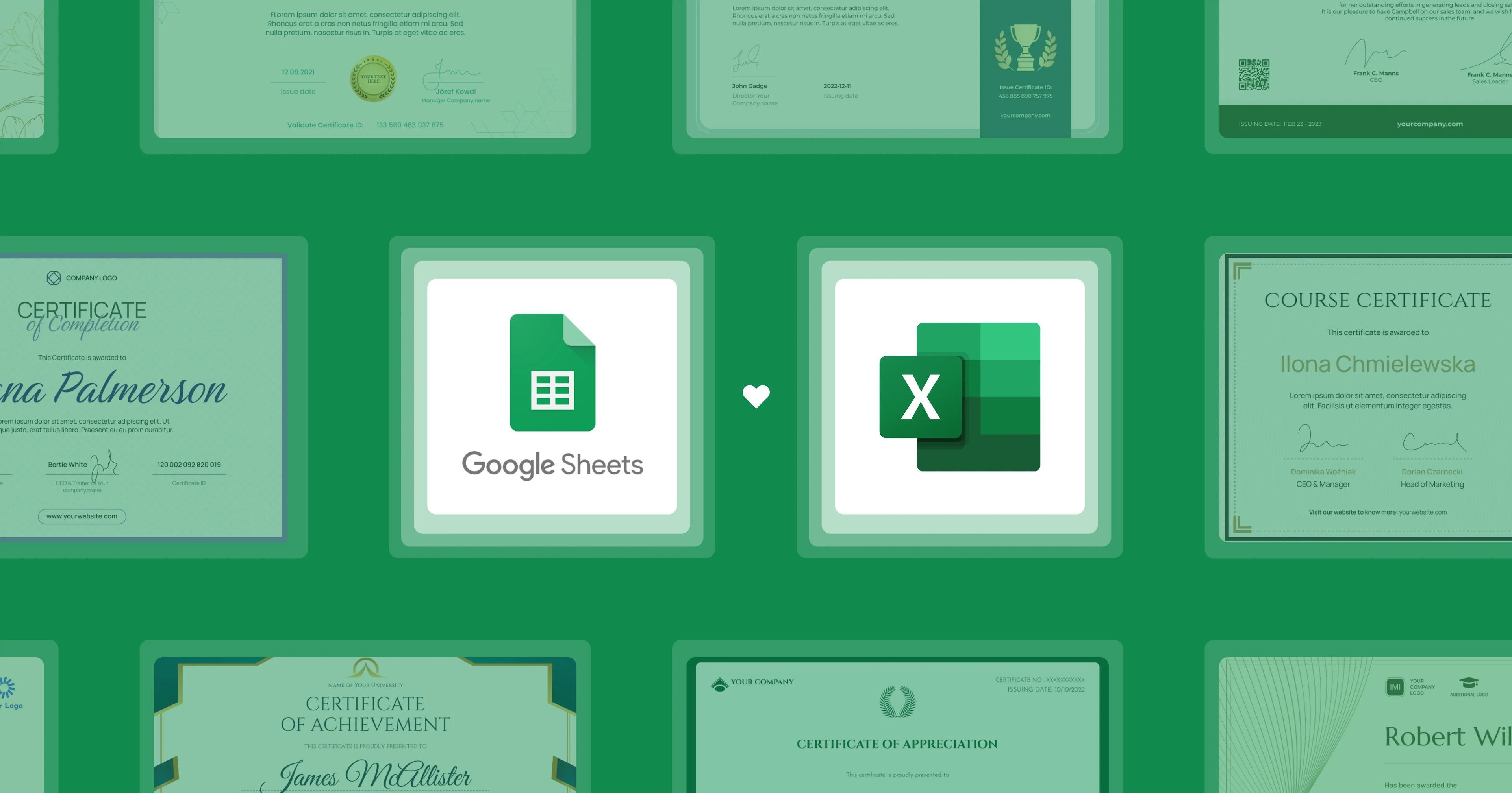 How to Create Certificates from Google Sheets and Excel? cover image