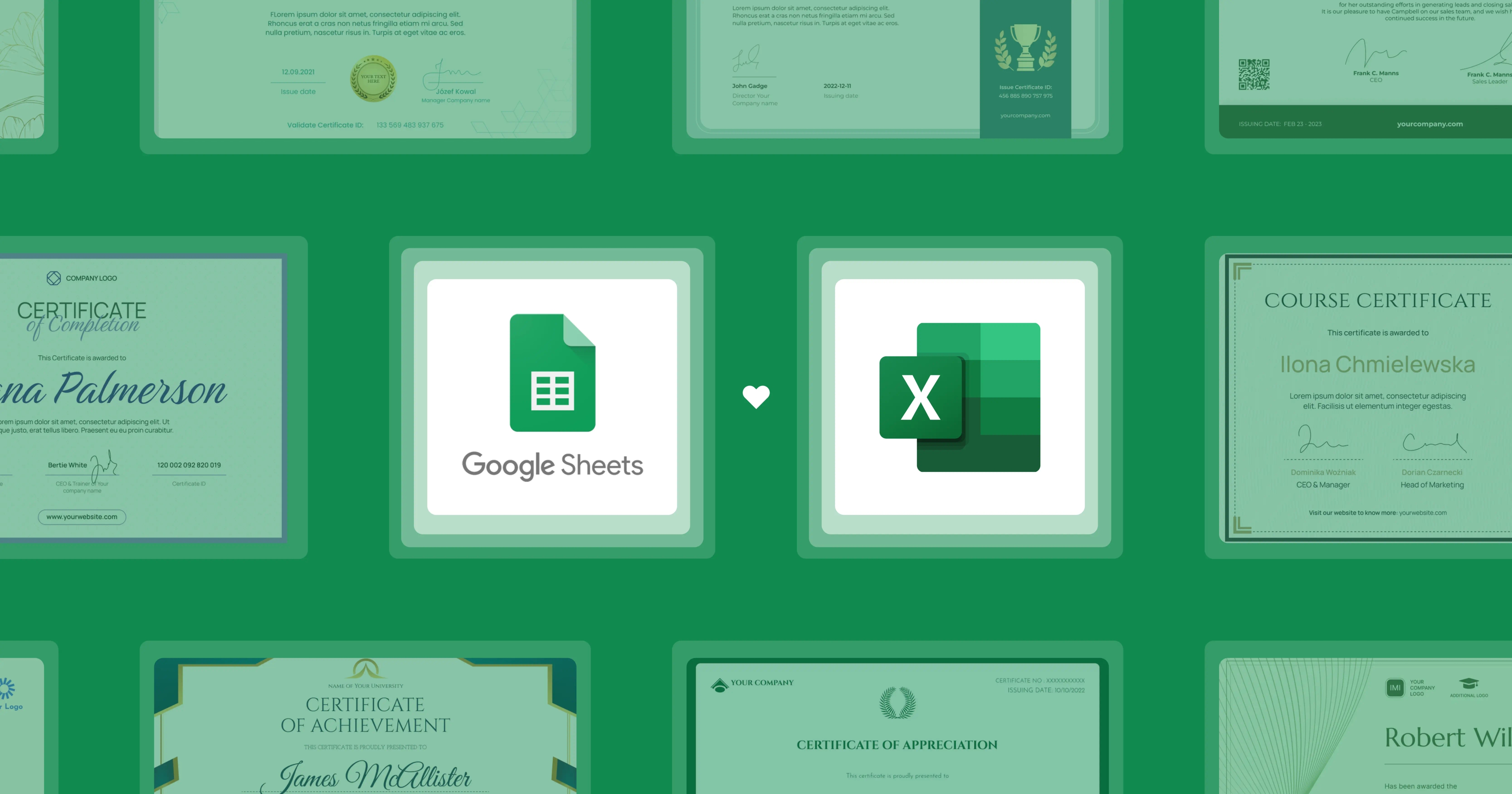 How to Create Certificates from Google Sheets and Excel? cover image