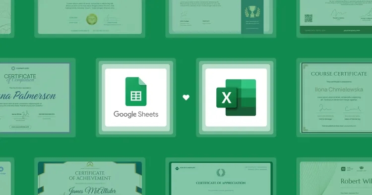 How to Create Certificates from Google Sheets and Excel? cover image