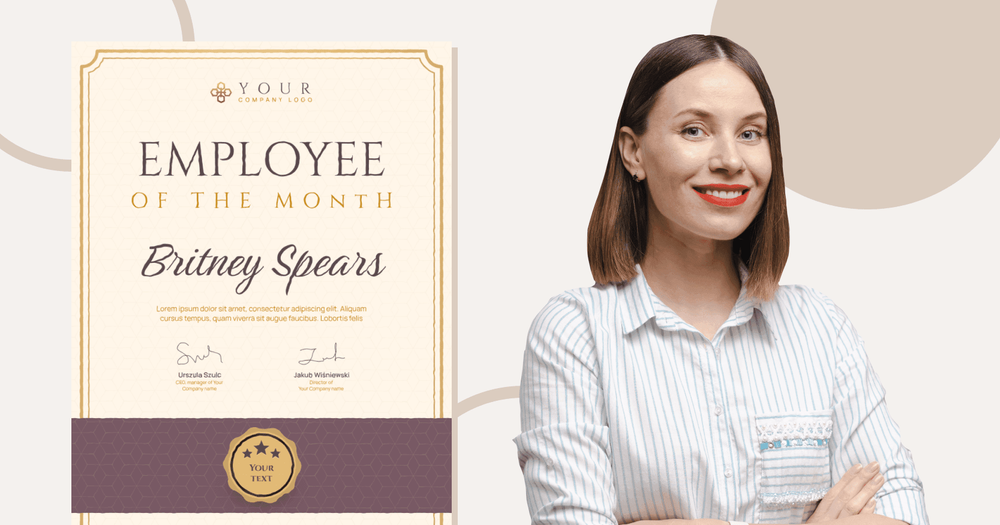 Employee of the Month Certificate: Creating a Meaningful Recognition Program cover image