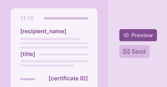 How To Send Certificates Through Email