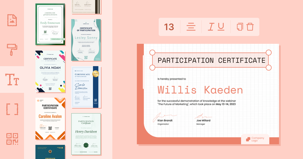 35+ Free Printable Certificate Templates You Can Edit cover image