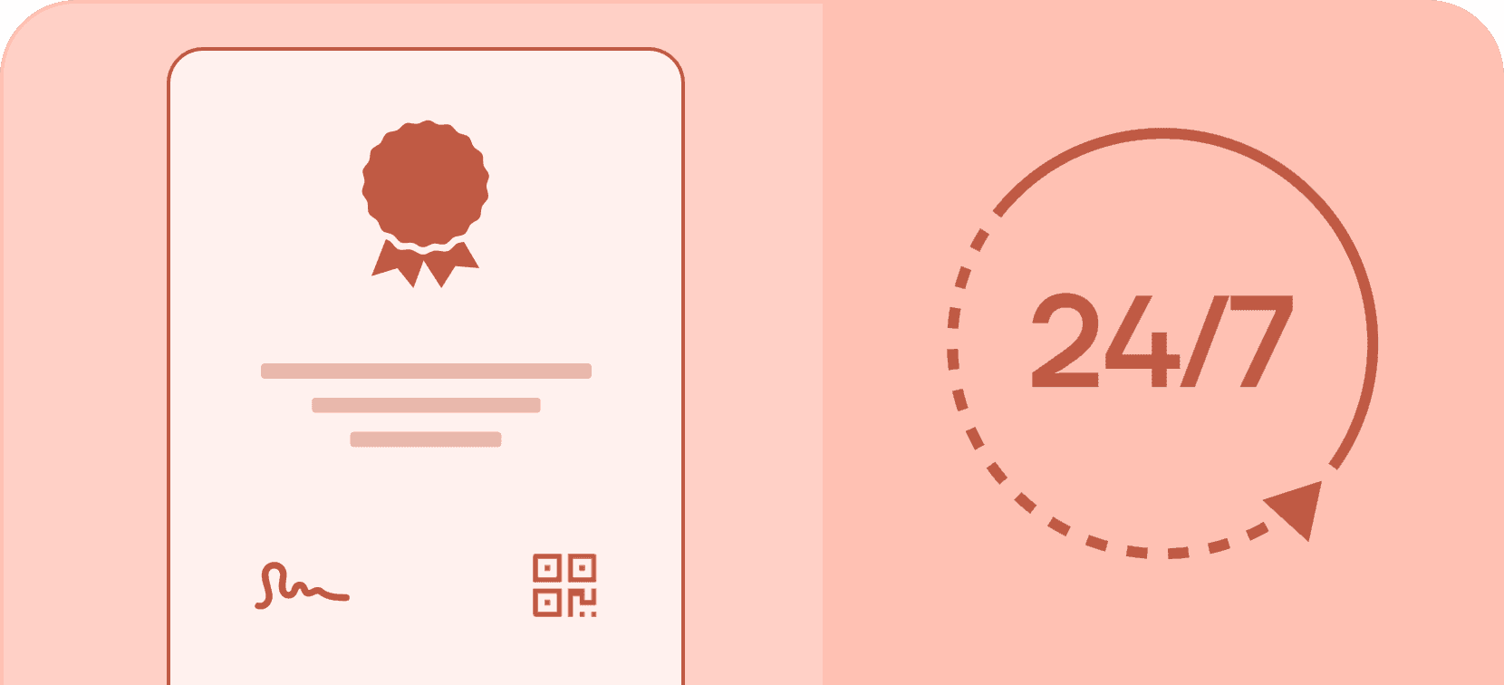 Access credentials 24-7 - Certifier features Access credentials 24-7 - Certifier features