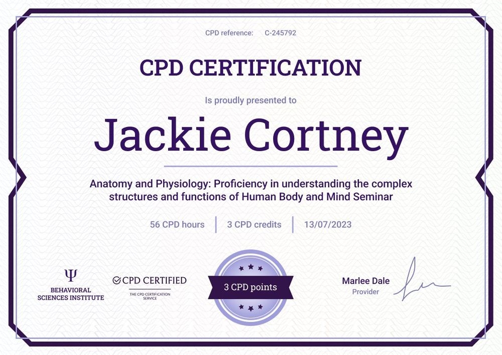 Universal and professional CPD certificate template landscape Universal and professional CPD certificate template landscape