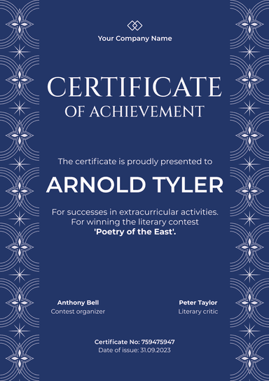 Certificate thumbnail Certificate thumbnail