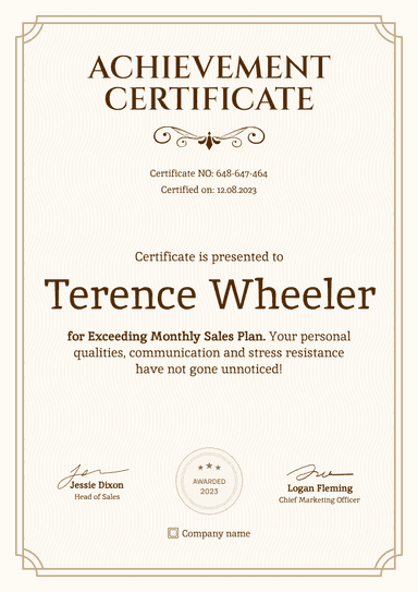 Certificate thumbnail Certificate thumbnail