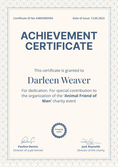 Certificate thumbnail Certificate thumbnail