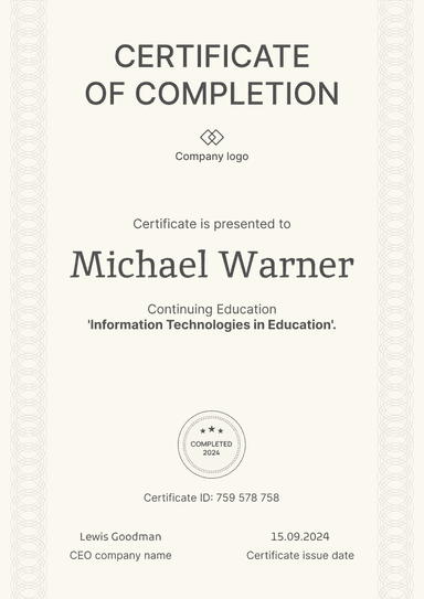 Certificate thumbnail Certificate thumbnail