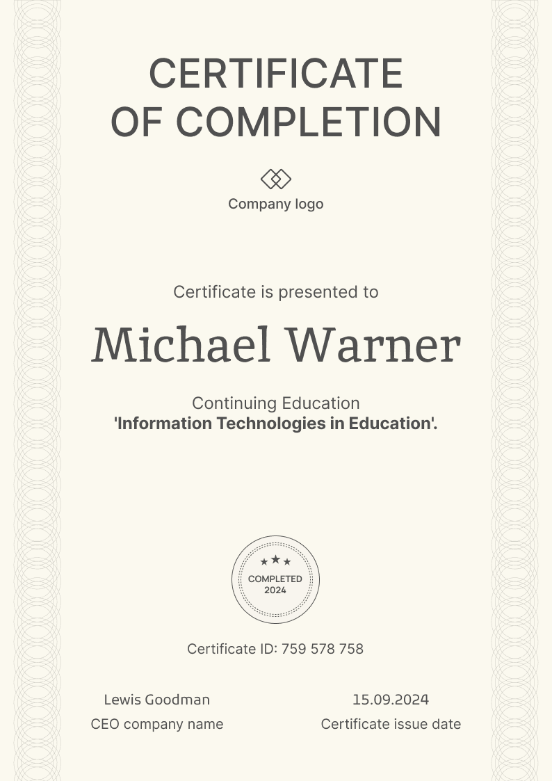 Certificate thumbnail Certificate thumbnail
