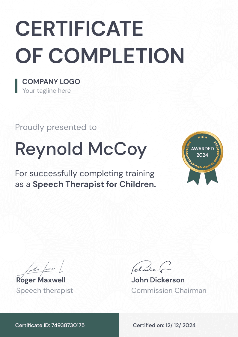 Modern and professional free diploma template Modern and professional free diploma template