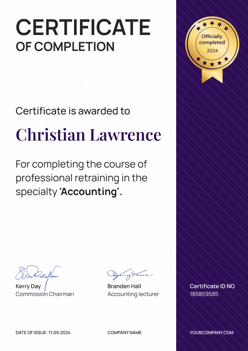 Certificate thumbnail Certificate thumbnail