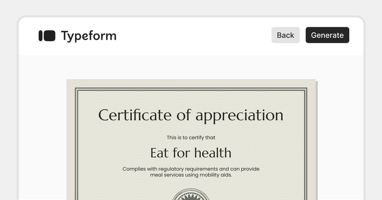 How to Generate Certificates With Typeform Surveys in 2026? cover image How to Generate Certificates With Typeform Surveys in 2026? cover image