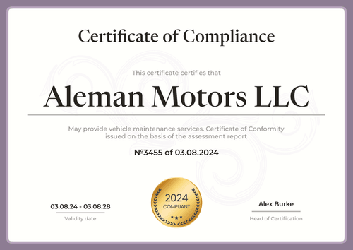 Practical and professional compliance certificate template lanscape Practical and professional compliance certificate template lanscape