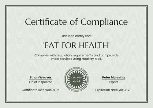  Check out our chic compliance certificate template landscape