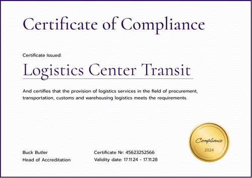 Reliable and professional compliance certificate landscape Reliable and professional compliance certificate landscape