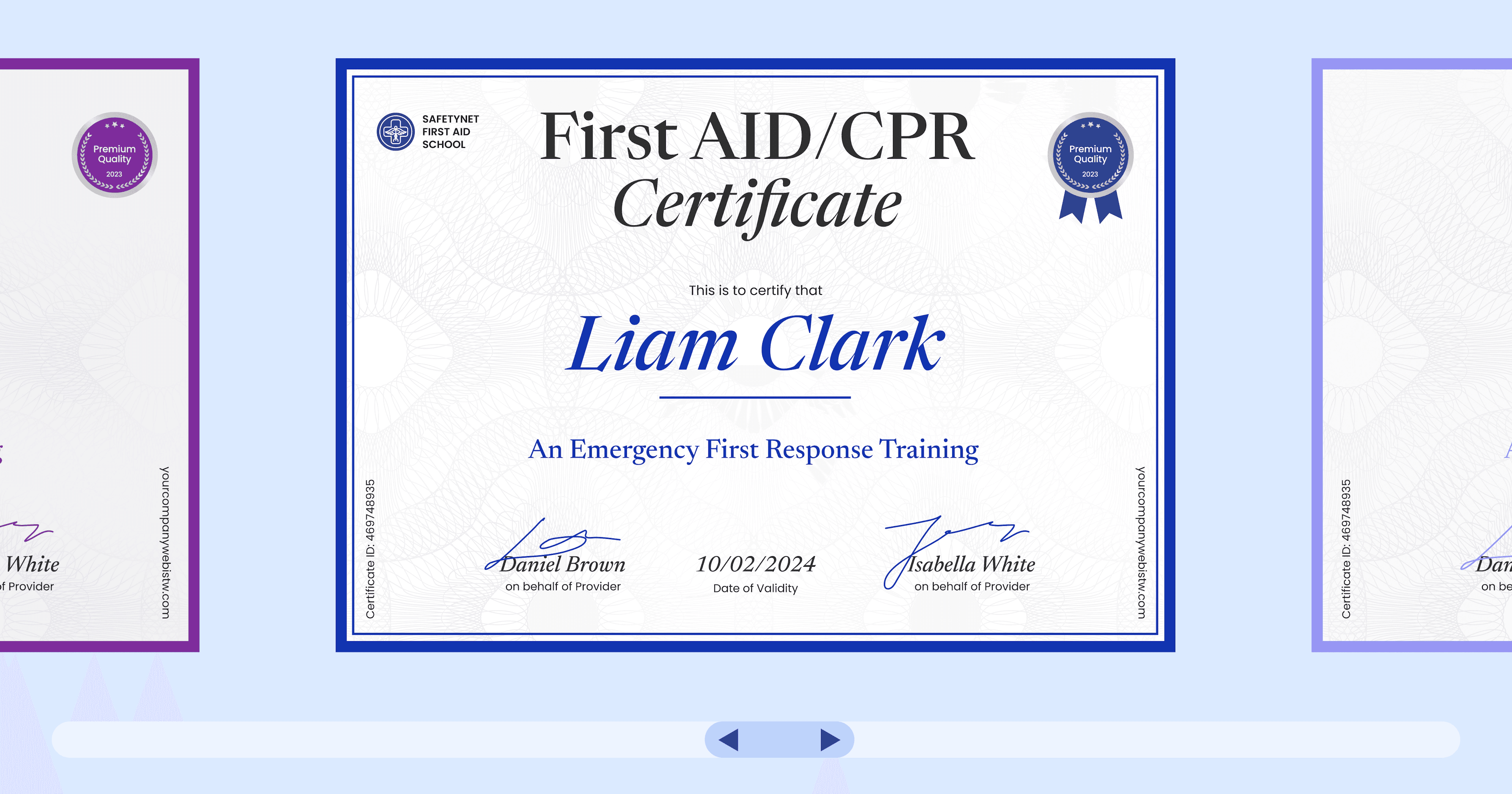 15 Free First-Aid Certificate Templates cover image