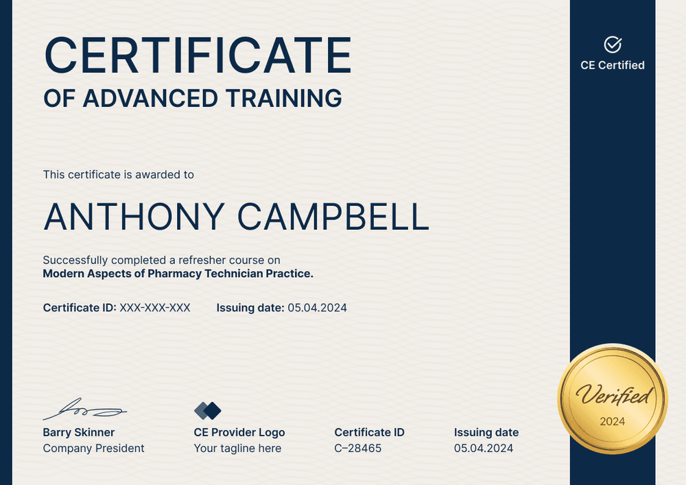 Dark and Professional CE Certificate Template landscape Dark and Professional CE Certificate Template landscape