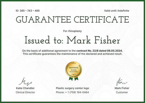 Smooth and professional warranty certificate template landscape Smooth and professional warranty certificate template landscape