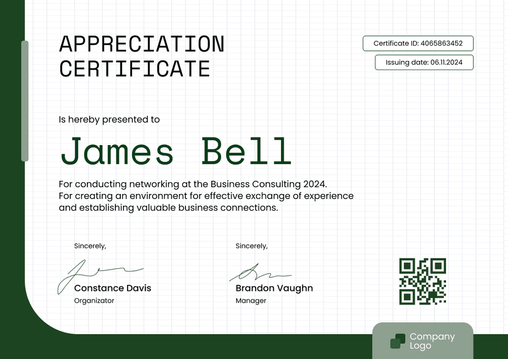 Official and professional certificate of appreciation template landscape Official and professional certificate of appreciation template landscape