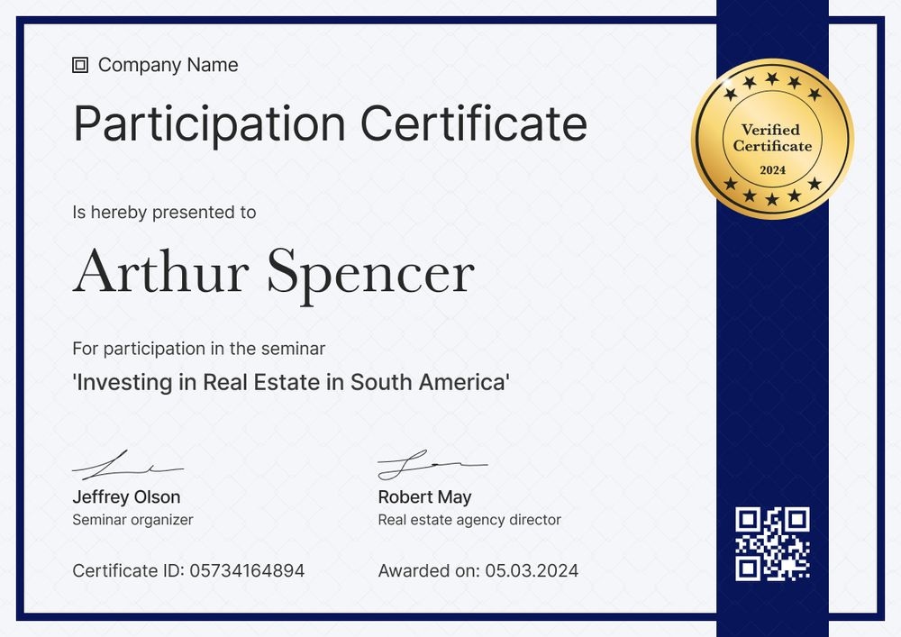 Modern and professional workshop certificate template landscape Modern and professional workshop certificate template landscape