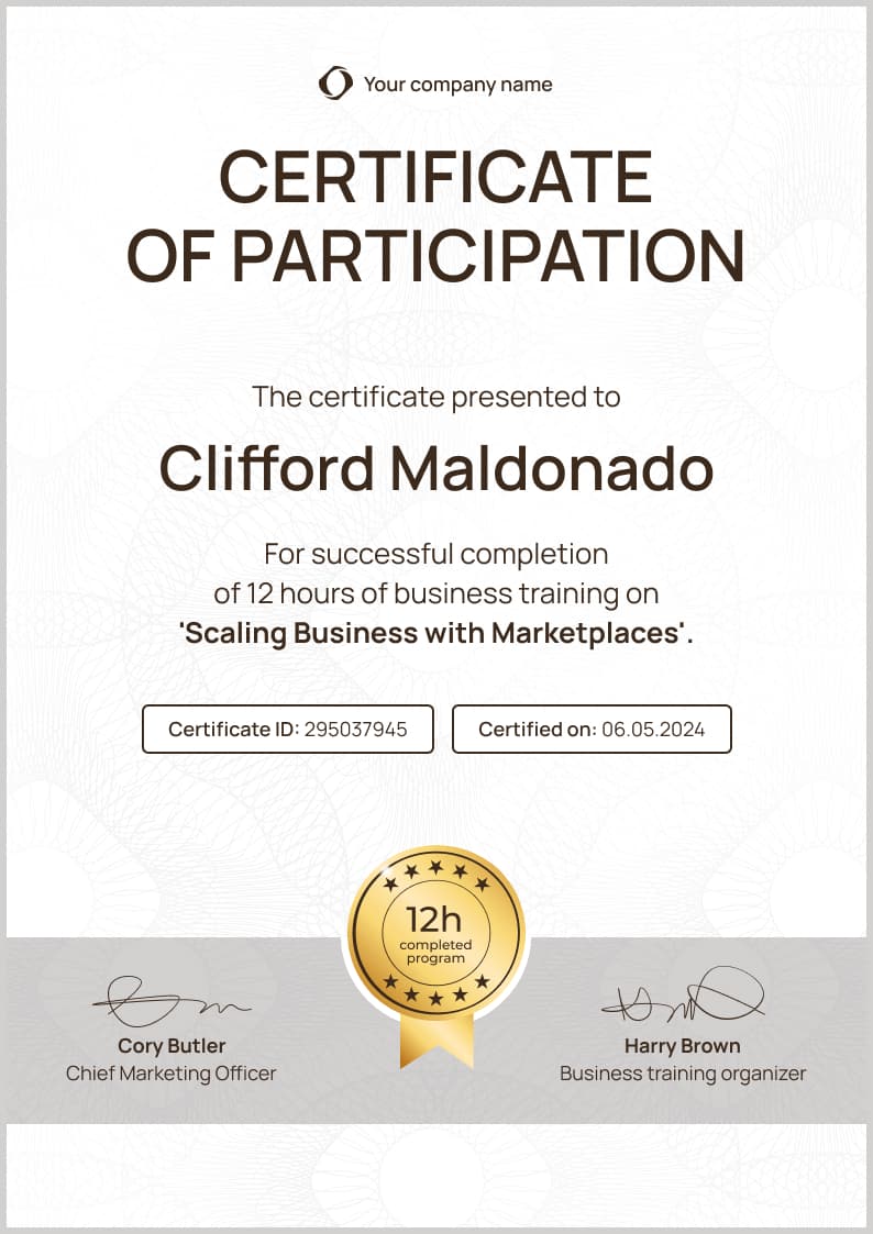 Certificate thumbnail Certificate thumbnail