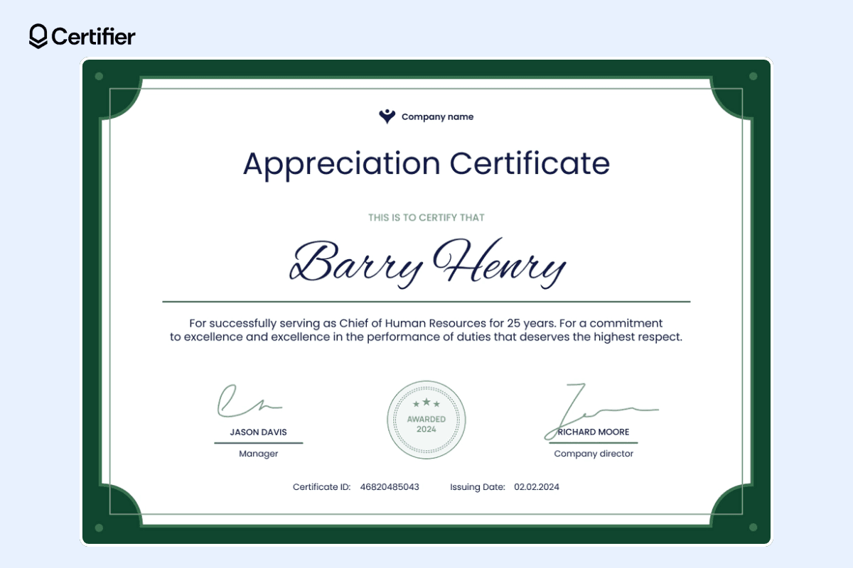 21+ Certificate of Appreciation Templates (Free & Editable) 21-certificate-of-appreciation-templates-free-editable