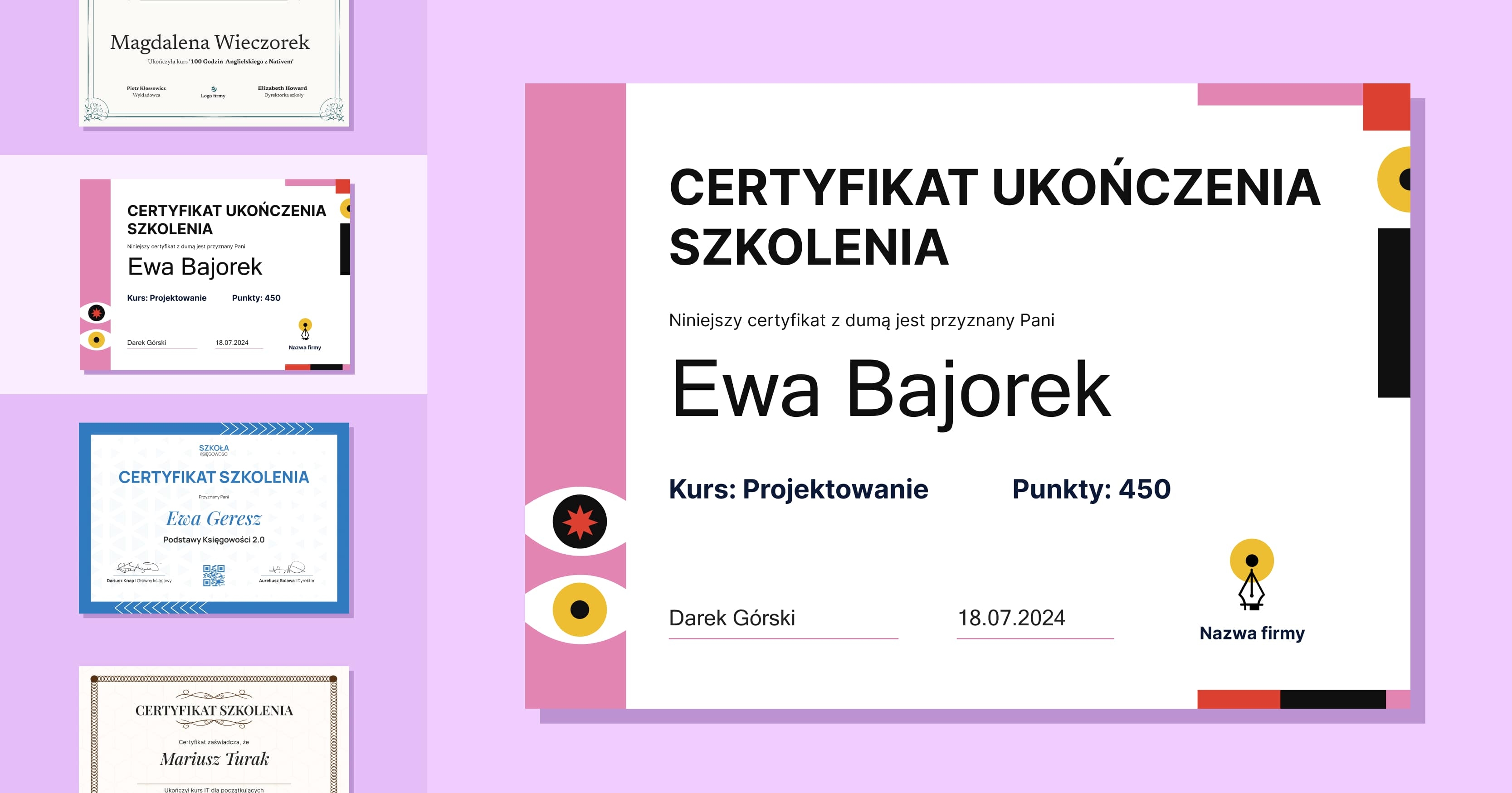 20 darmowych szablonów certyfikatów szkoleniowych cover image 20 darmowych szablonów certyfikatów szkoleniowych cover image